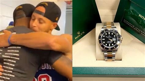 who did steph curry give rolex watches to|Wrist Check: Steph Curry Gifts Draymond Green and Andre .